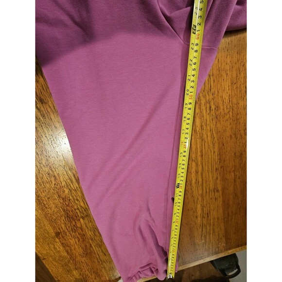 Nike Dri-FIT Yoga Jumpsuit Womens Medium M Fuchsia Pink Sleeveless One Piece EUC - Picture 12 of 13